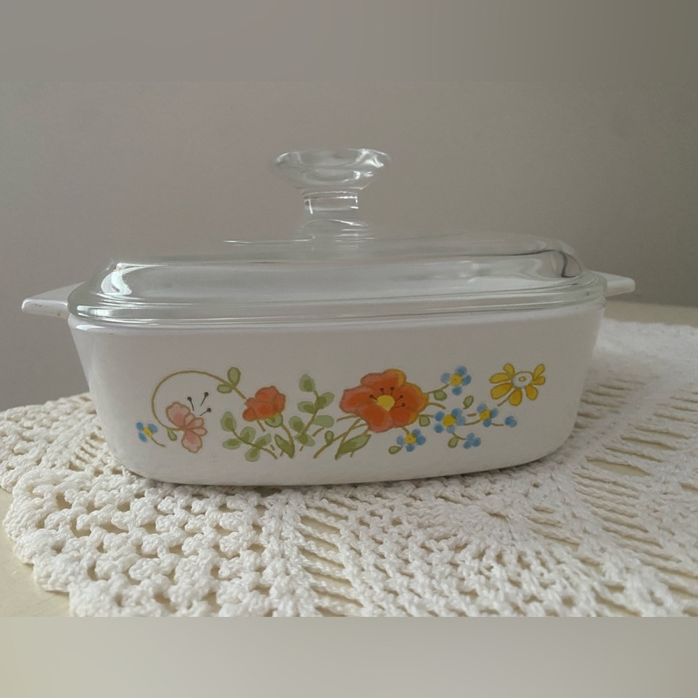Vintage Corningware Baking Dish 1 quart